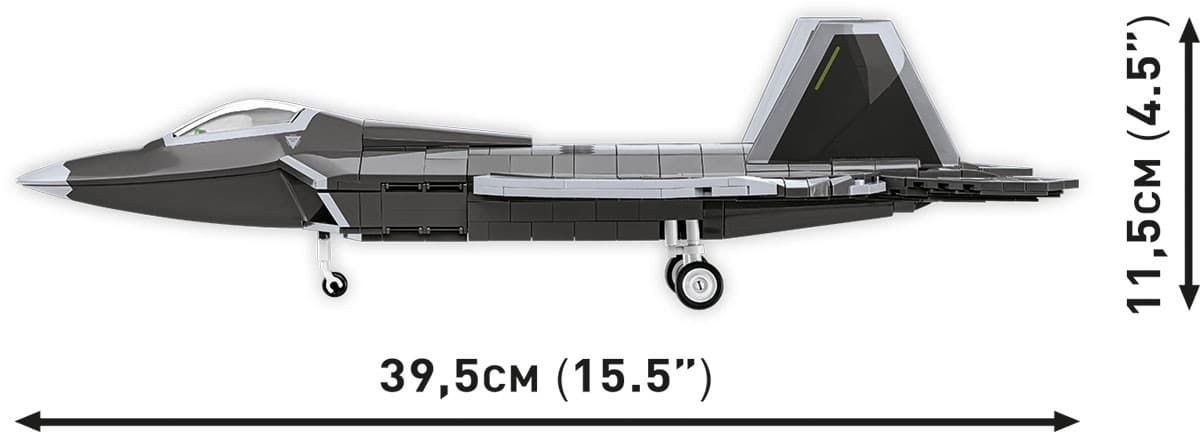 LEGO COBI Kocke Lockheed F-22 Raptor 1:48 3