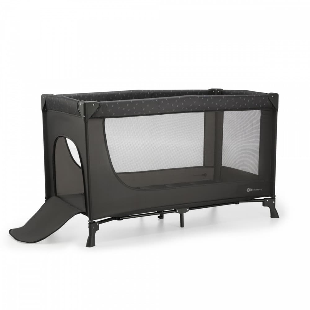 Otroško potovalno posteljico Kinderkraft Joy Light Grey 5