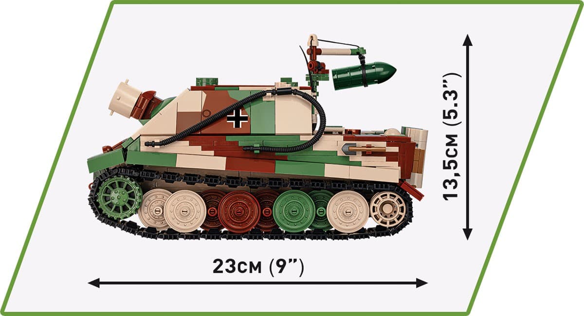 LEGO COBI Kocke 38 cm Sturmtiger 1:28 5