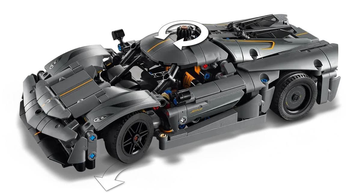 LEGO Technic 42173 Koenigsegg Jesko Absolut 1:8 8