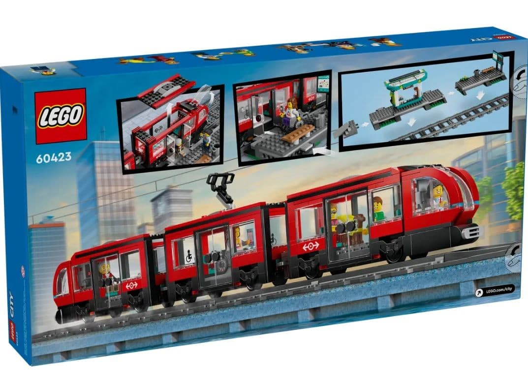 LEGO City 60423 Tramvaj in postaja 5