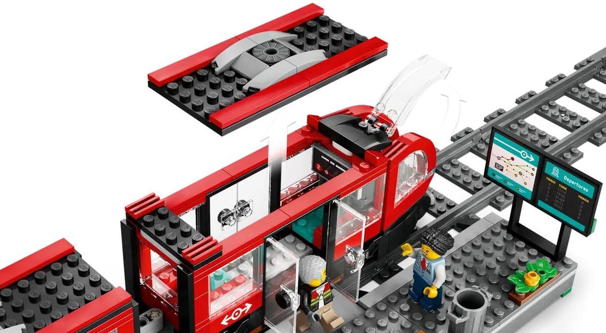 LEGO City 60423 Tramvaj in postaja 8