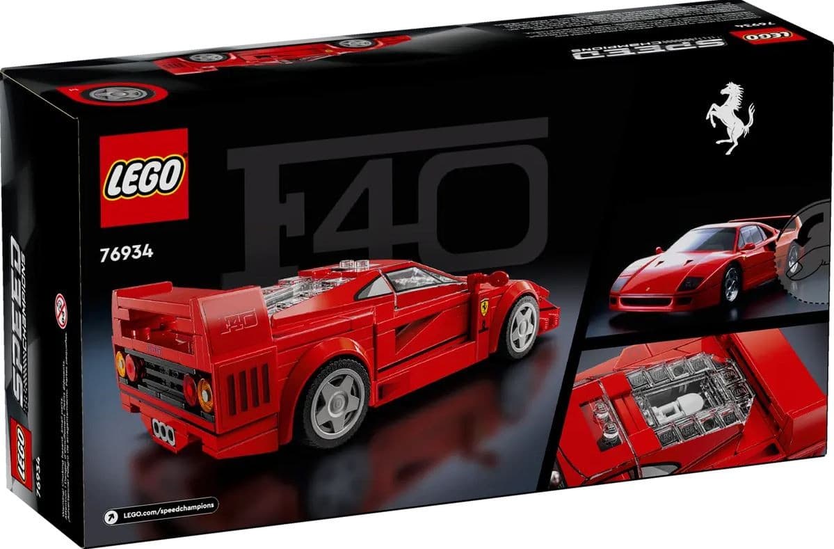 LEGO Speed Champions 76934 Ferrari F40 6