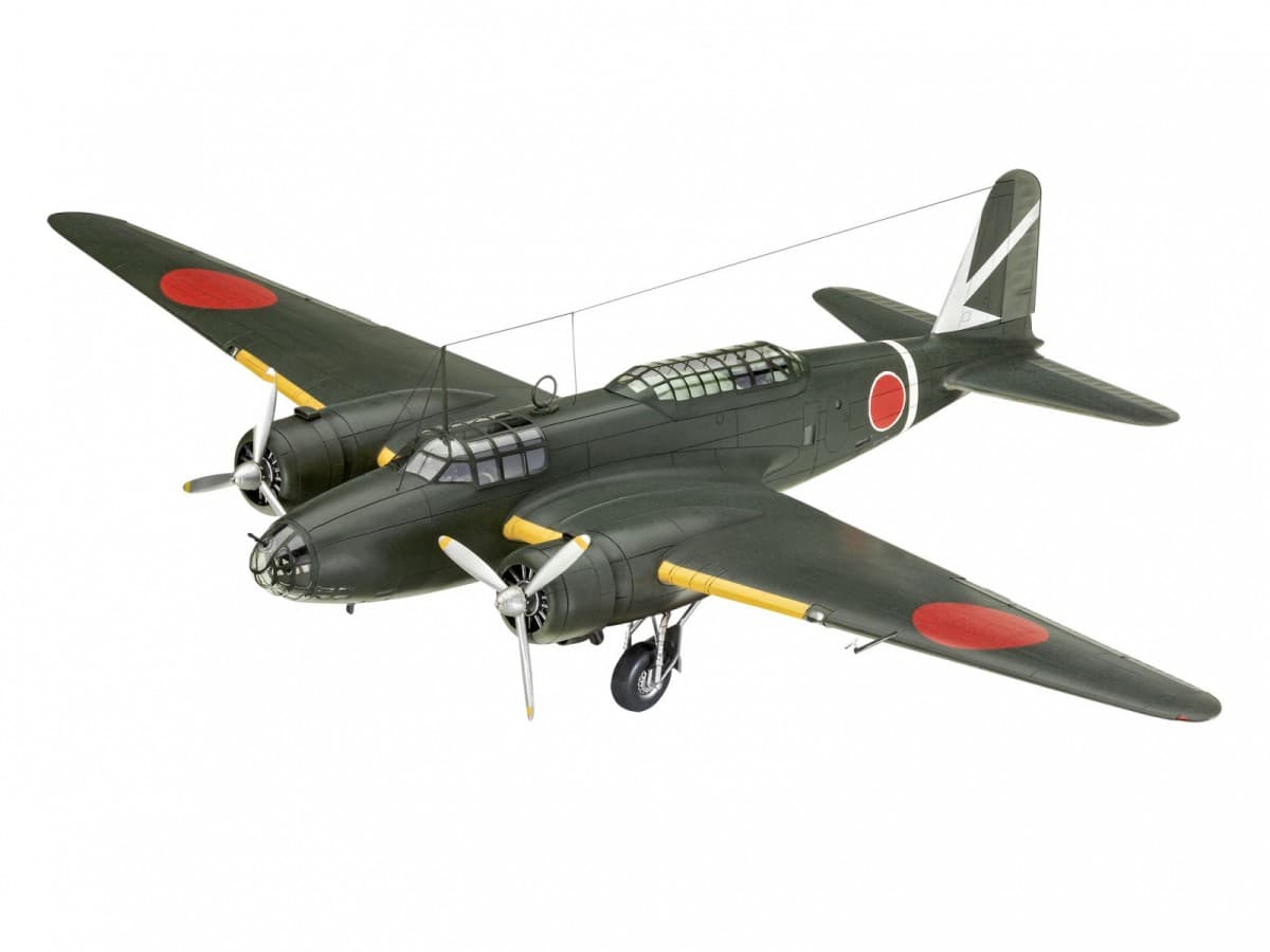 Model letala REVELL Ki-21-Ia "Sally" 1:72 2