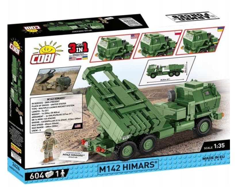 LEGO COBI Kocke M142 HIMARS 1:35 3