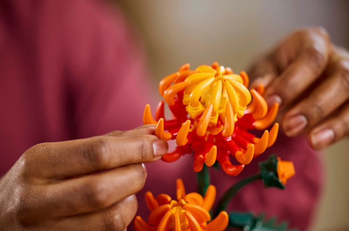 LEGO Botanicals Chryzantema 10368 7