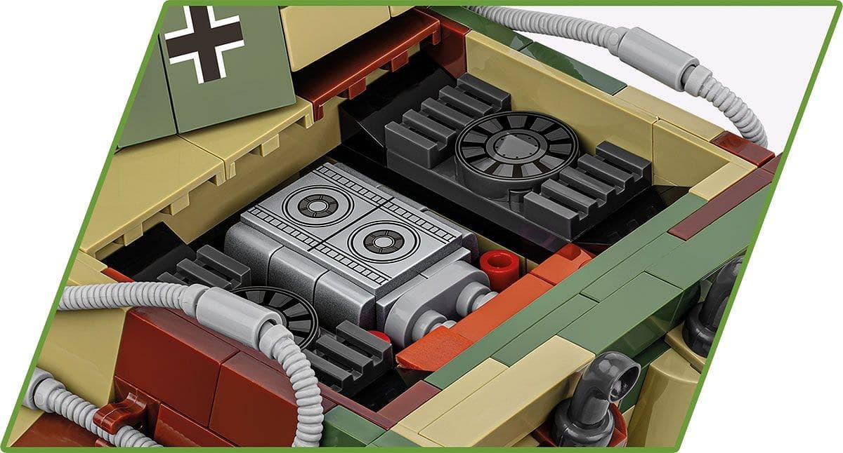 COBI Kocke Nemški težki tank Panzer VI Tiger II 5
