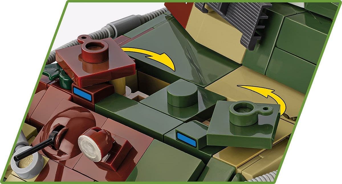 COBI Kocke Nemški težki tank Panzer VI Tiger II 6