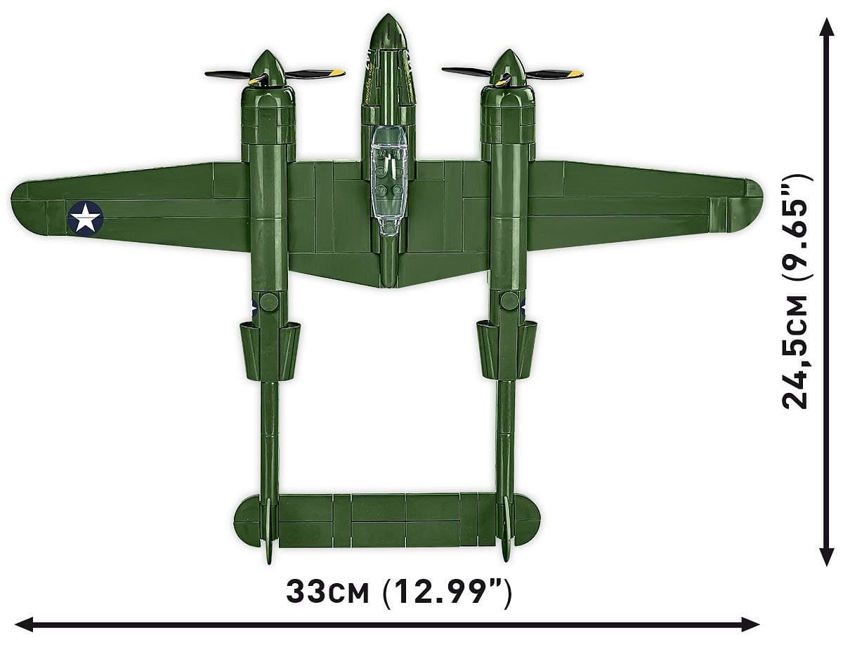 COBI Kocke Lovsko letalo Lockheed P-38 Lightning 5