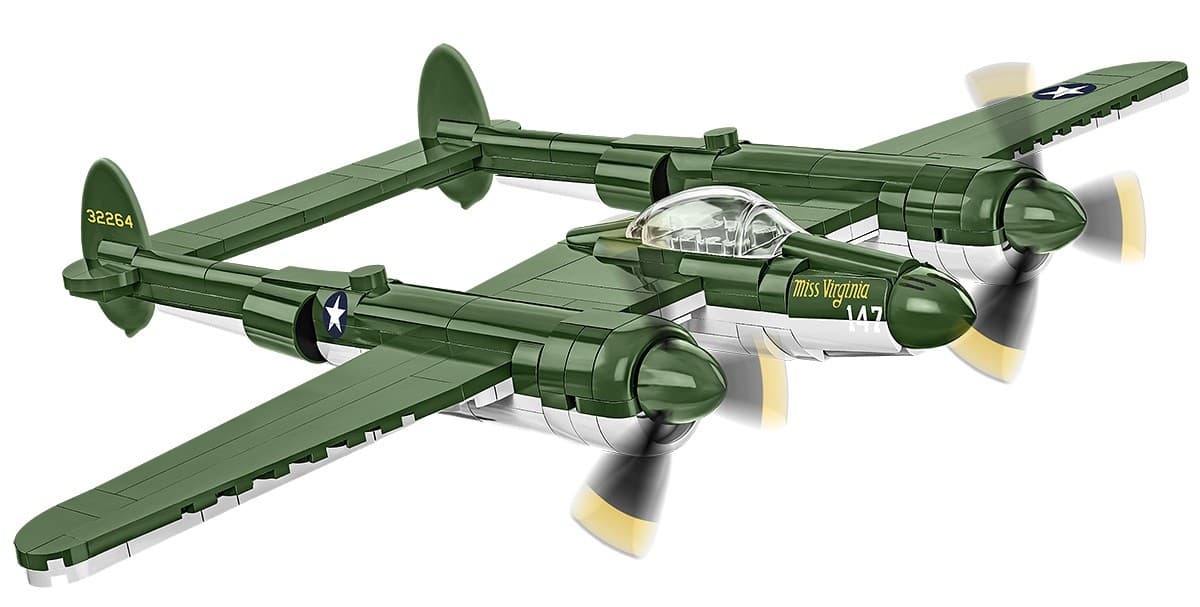 COBI Kocke Lovsko letalo Lockheed P-38 Lightning 8