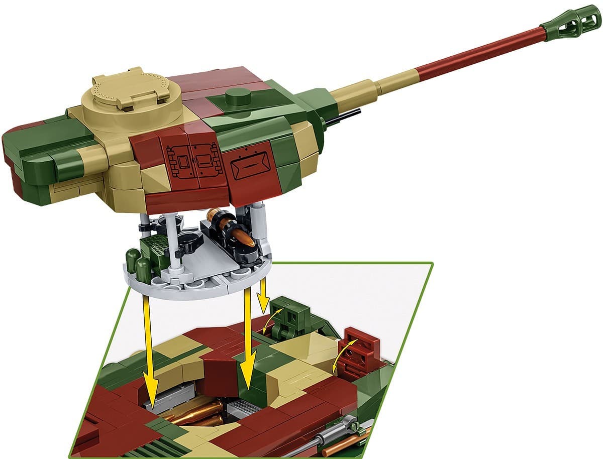 COBI Kocke Nemški tank WWII Panzer IV Ausf. G 4