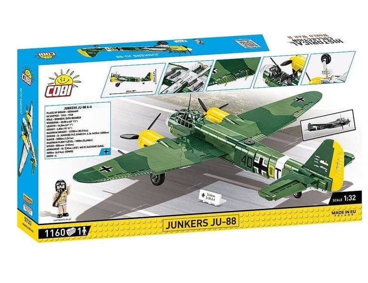 COBI Kocke Junkers JU-88 (1160 kosov) 2