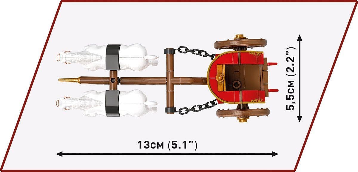COBI Kocke Imperij – Rimski voz (93 kosov) 2