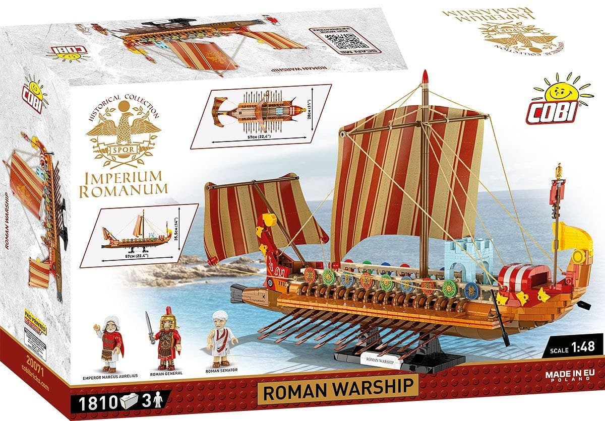 COBI Kocke Imperij Romanum - Vojna ladja 4