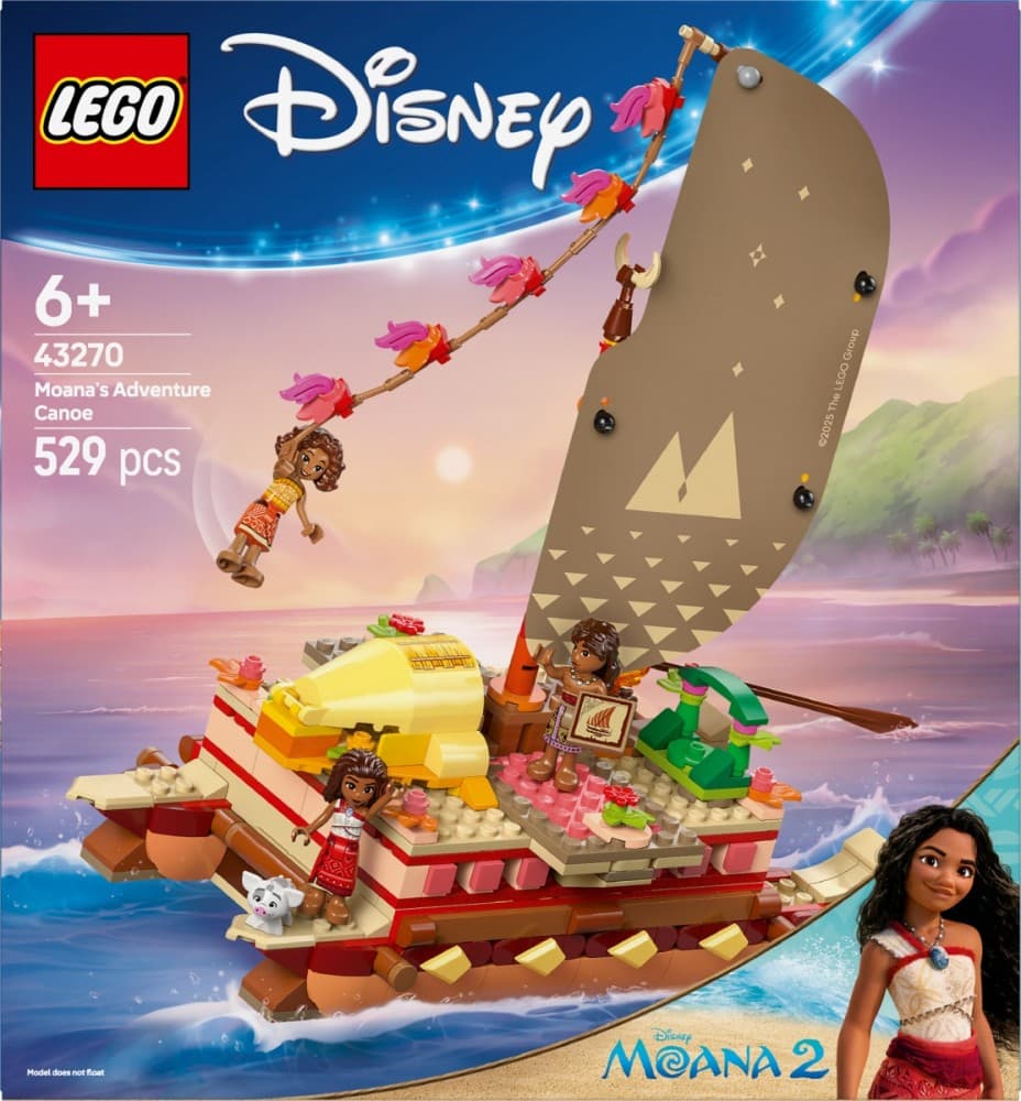 LEGO® Disney 43270 Kajak pustolovščina Vaiane 5