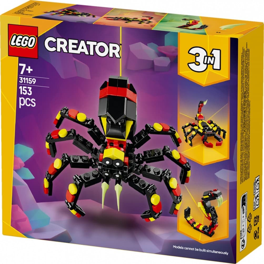 LEGO Creator 3v1: Divje živali - nevaren pajek (31159) 2