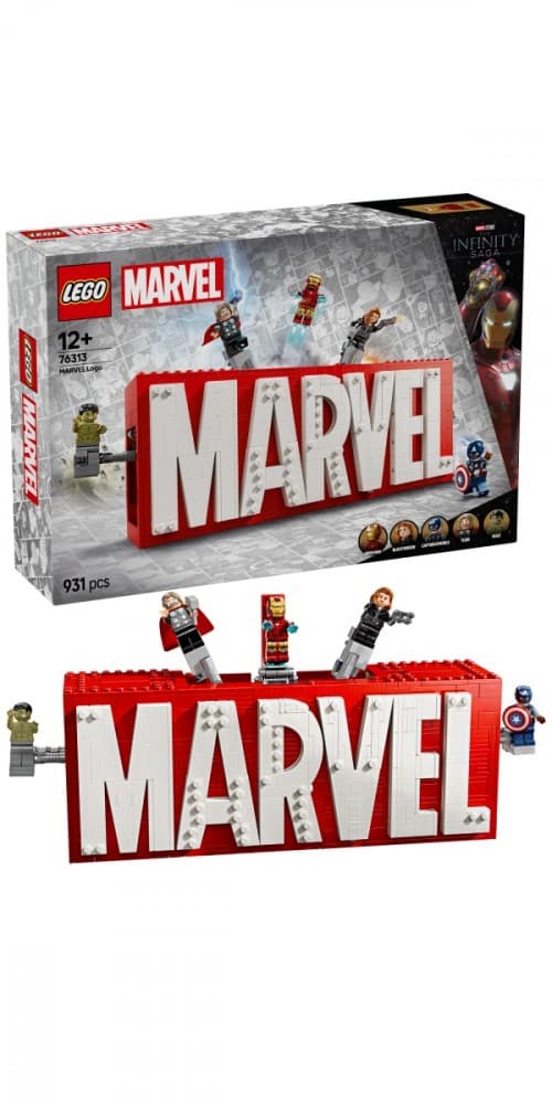 LEGO® Marvel 76313 Logo MARVEL z minifigurkami 7