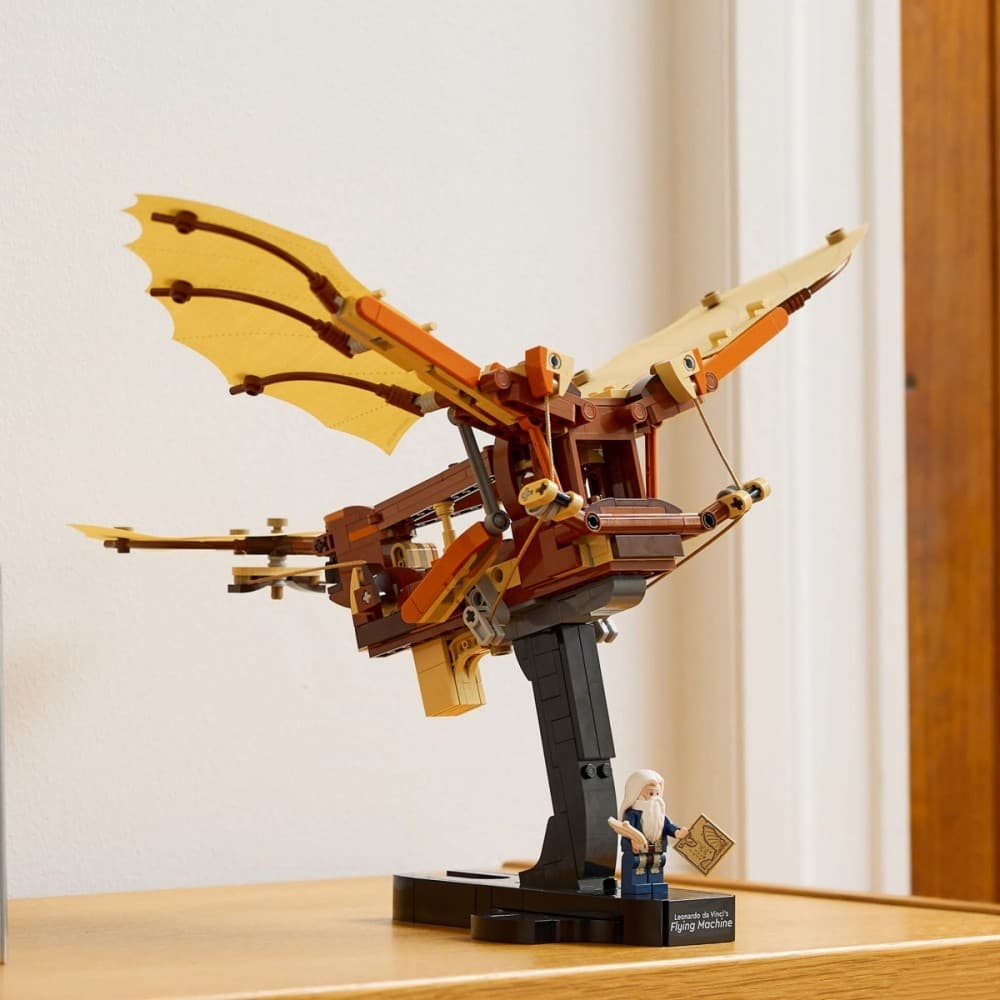LEGO Icons Leonardo da Vinci Leteči stroj 10363 - komplet za gradnjo 7