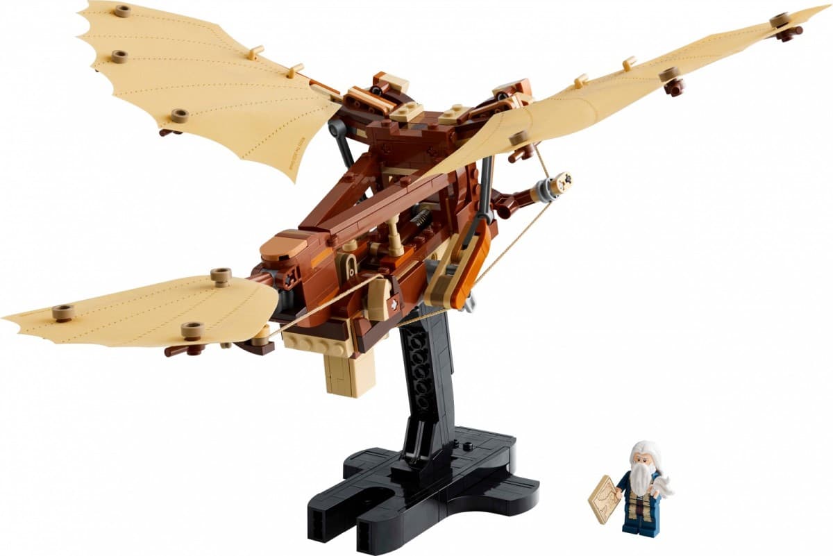 LEGO Icons Leonardo da Vinci Leteči stroj 10363 - komplet za gradnjo 8
