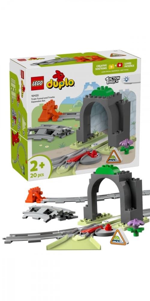LEGO DUPLO 10425 Predor in tiri - razširitveni paket za vlake 4