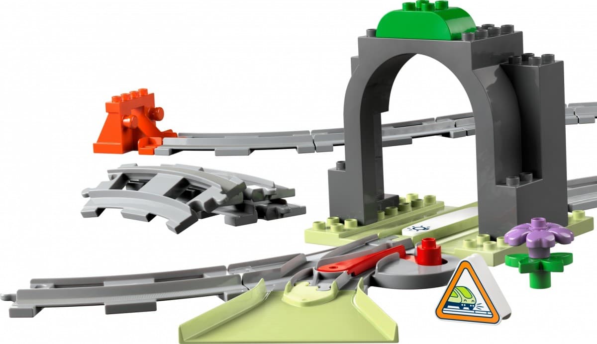 LEGO DUPLO 10425 Predor in tiri - razširitveni paket za vlake 5
