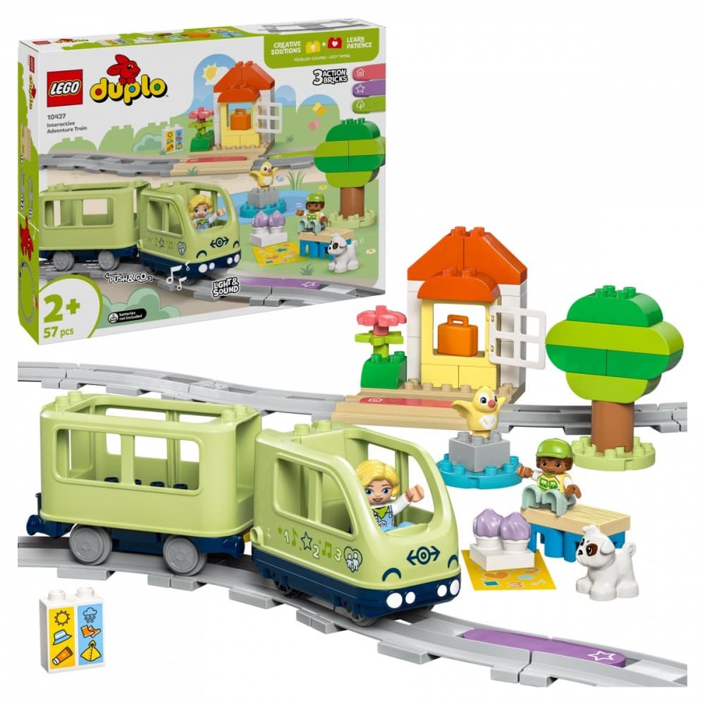 LEGO Duplo 10427 Interaktivni vlak z zvoki 8
