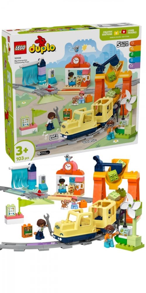 LEGO DUPLO 10428 Veliki interaktivni mestni vlak 2