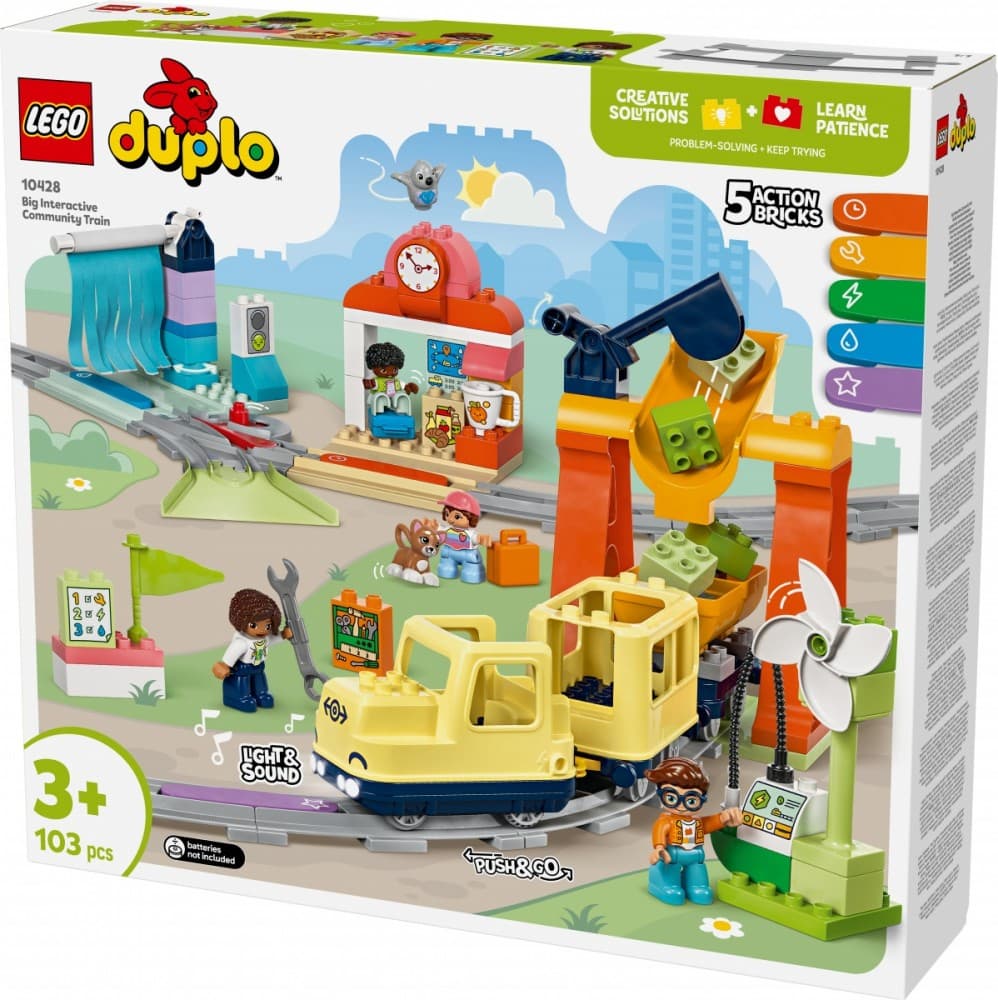 LEGO DUPLO 10428 Veliki interaktivni mestni vlak 4
