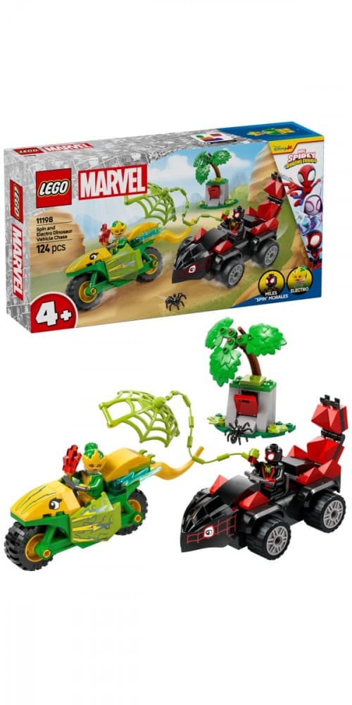LEGO Spidey 11198 Lov Spina na Electro v DinoPogonjalki 5