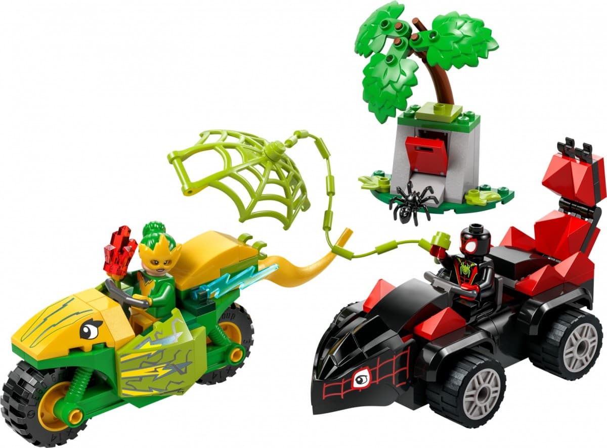 LEGO Spidey 11198 Lov Spina na Electro v DinoPogonjalki 6