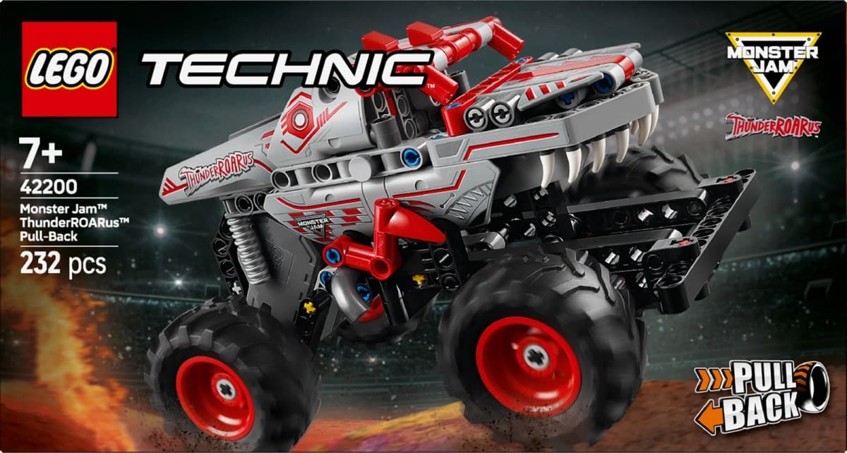 LEGO Technic Monster Jam ThunderROARus s pogonom na poteg (42200) 4