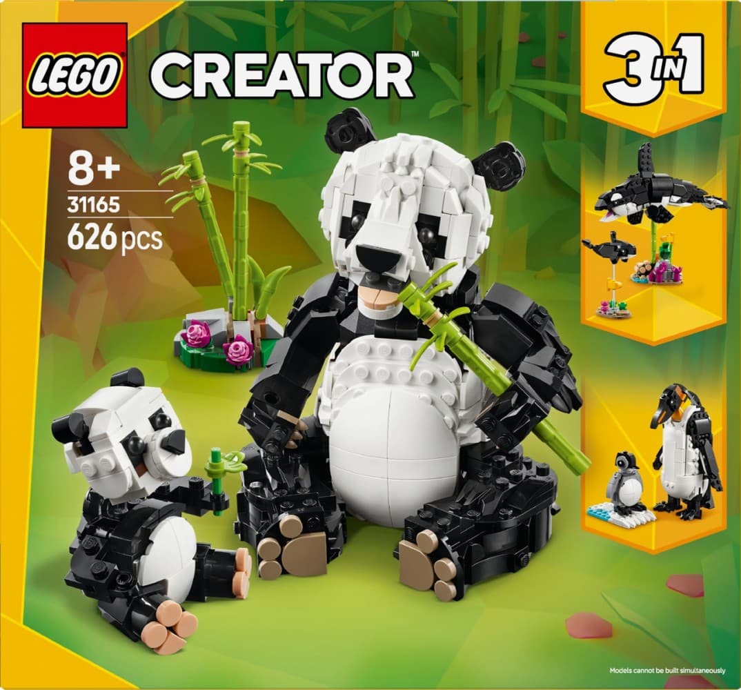 LEGO Creator 3 v 1 Divje živali: Družina pand (31165) 3