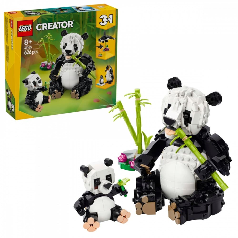 LEGO Creator 3 v 1 Divje živali: Družina pand (31165) 4