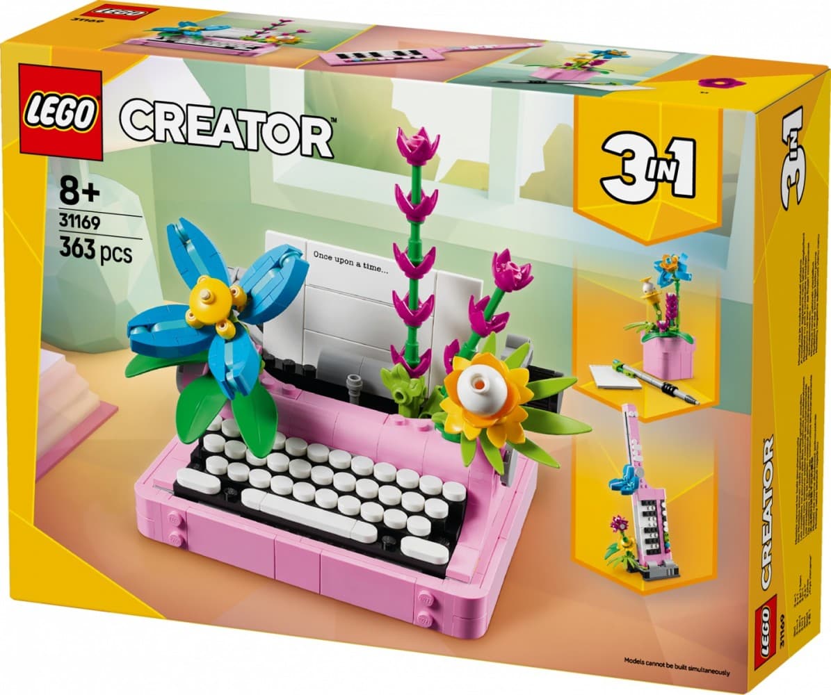 LEGO Creator 3 v 1 Pisalni stroj s cvetjem (31169) 2