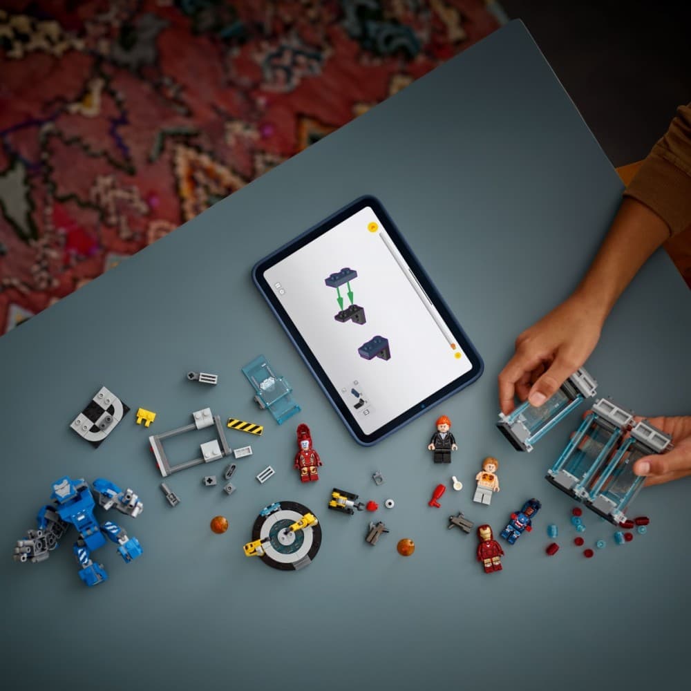 LEGO Marvel Iron Manovo laboratorij: orožarna (76315) 3