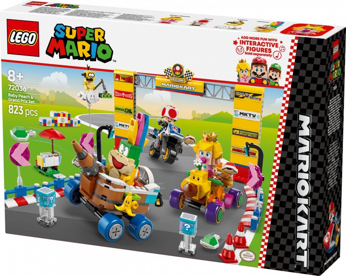 LEGO Super Mario Kart: Baby Peach & Grand Prix (72036) 2