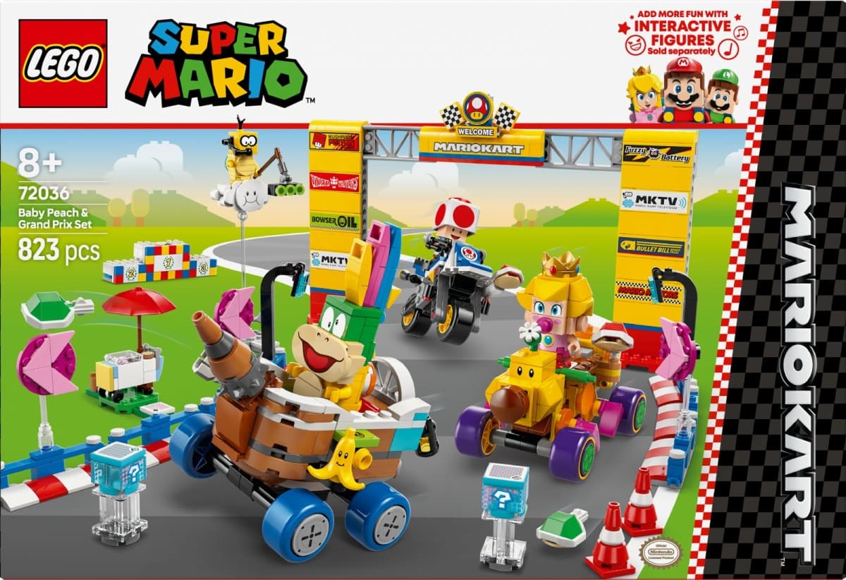 LEGO Super Mario Kart: Baby Peach & Grand Prix (72036) 3