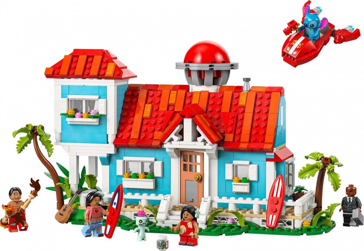 LEGO Disney Lilo in Stitch: Počitniška hiša na plaži (43268) 3