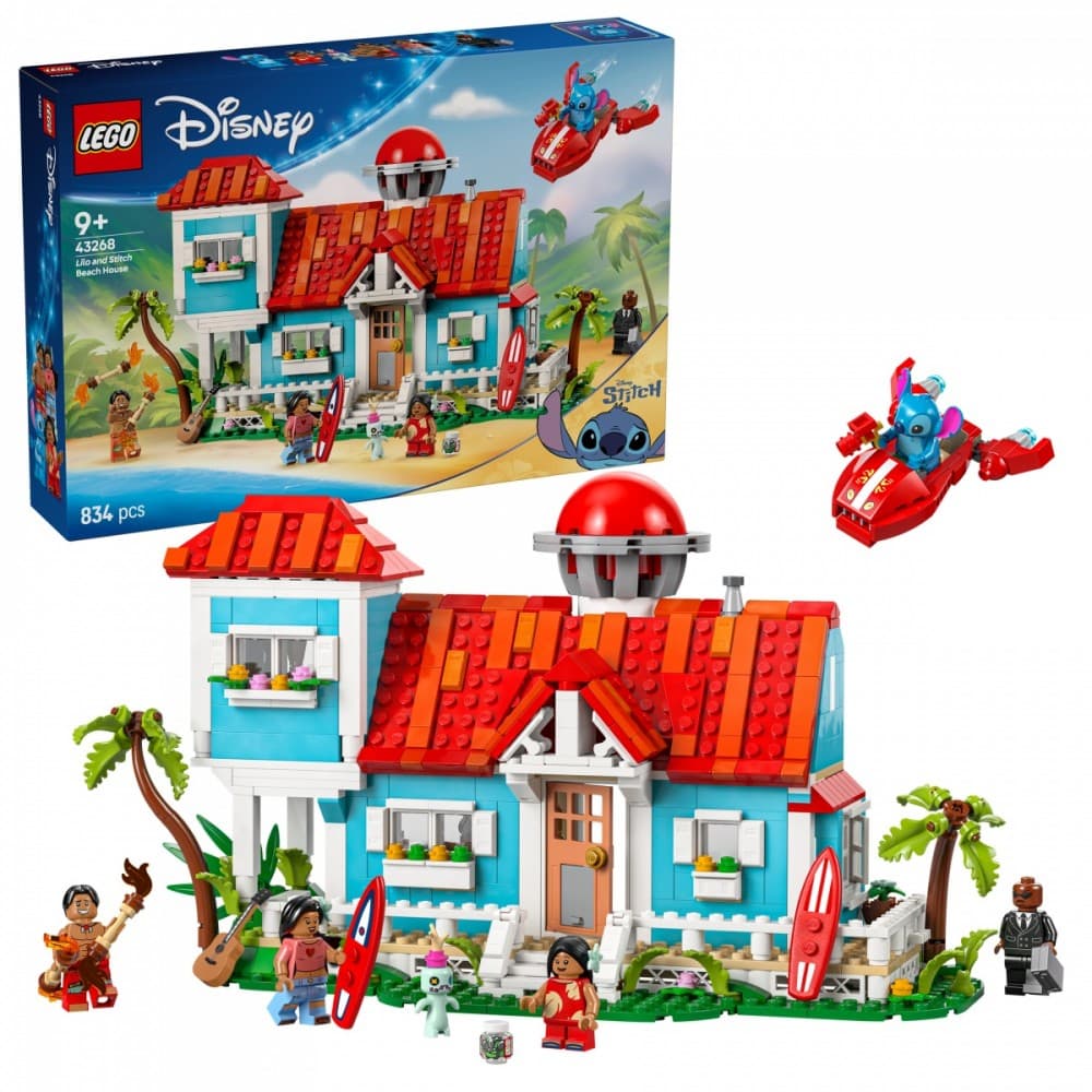 LEGO Disney Lilo in Stitch: Počitniška hiša na plaži (43268) 4