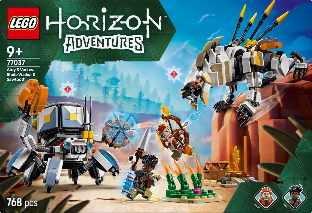 LEGO Horizon Aloy in Varl vs. Ravager & Stalker 77037 2