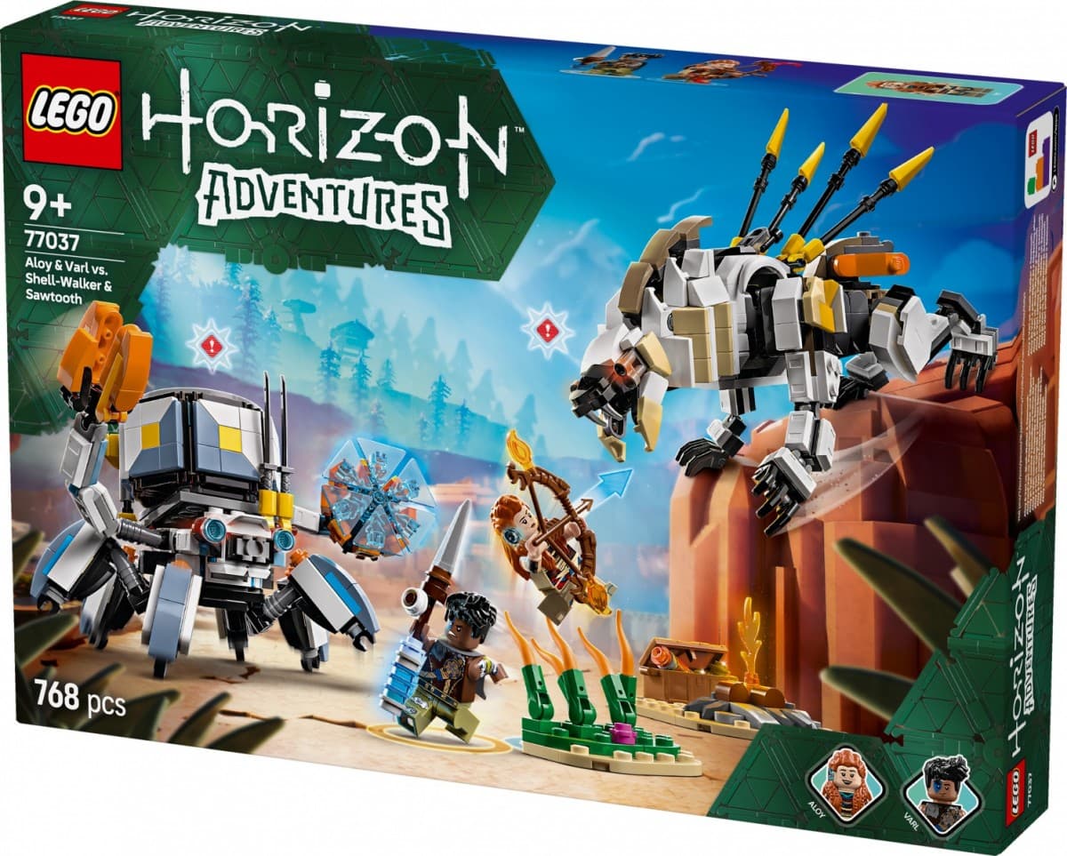LEGO Horizon Aloy in Varl vs. Ravager & Stalker 77037 3