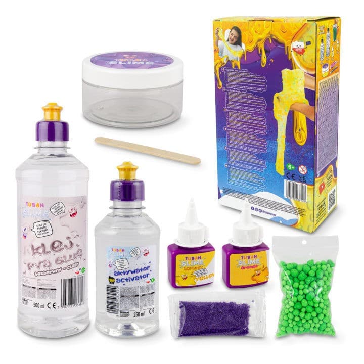 TUBAN DIY Set za sluz - Sensory Slime 6v1 5