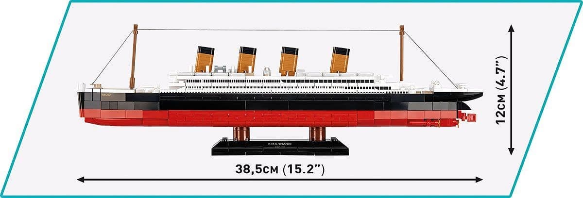 COBI Kocke R.M.S. Titanic 593 kosi 4