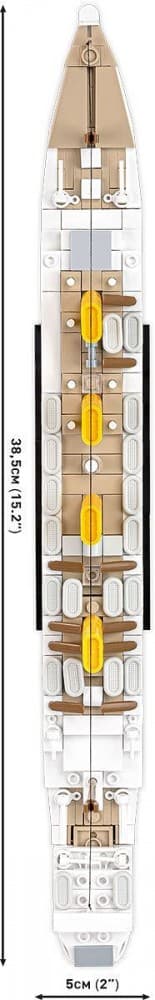 COBI Kocke H.M.H.S. Britannic 636 kosi 5