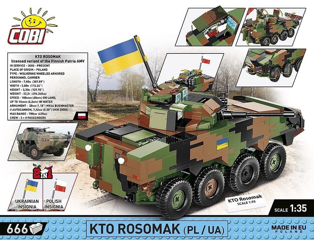 COBI Kocke KTO Rosomak 666 kosi 2