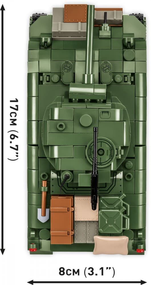 COBI Kocke M4A1 Sherman 663 kosi 5