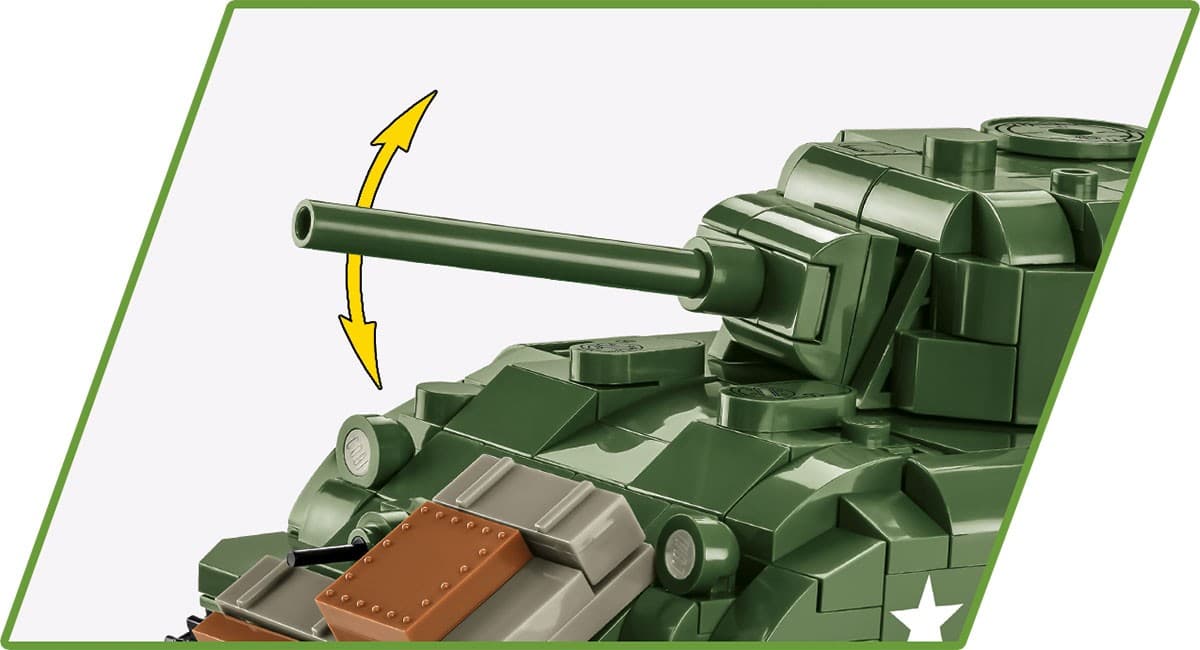 COBI Kocke M4A1 Sherman 663 kosi 6
