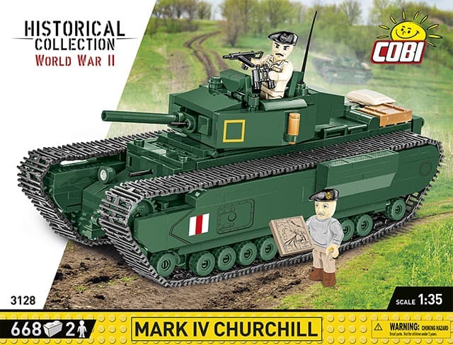 COBI Kocke C.R.V. Tank Churchill (668 kock) 2