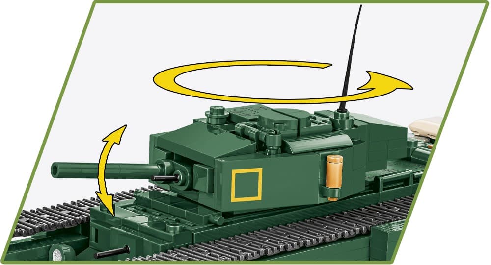 COBI Kocke C.R.V. Tank Churchill (668 kock) 8