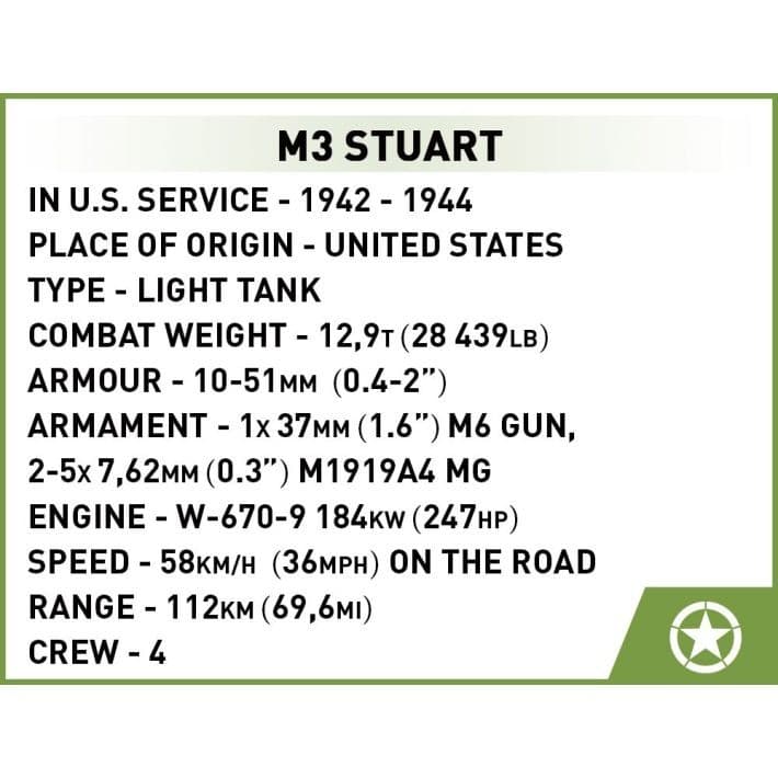 COBI Kocke M3 Stuart 511 kosi 4